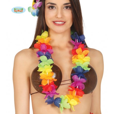 COLLAR HAWAIANO MULTICOLOR